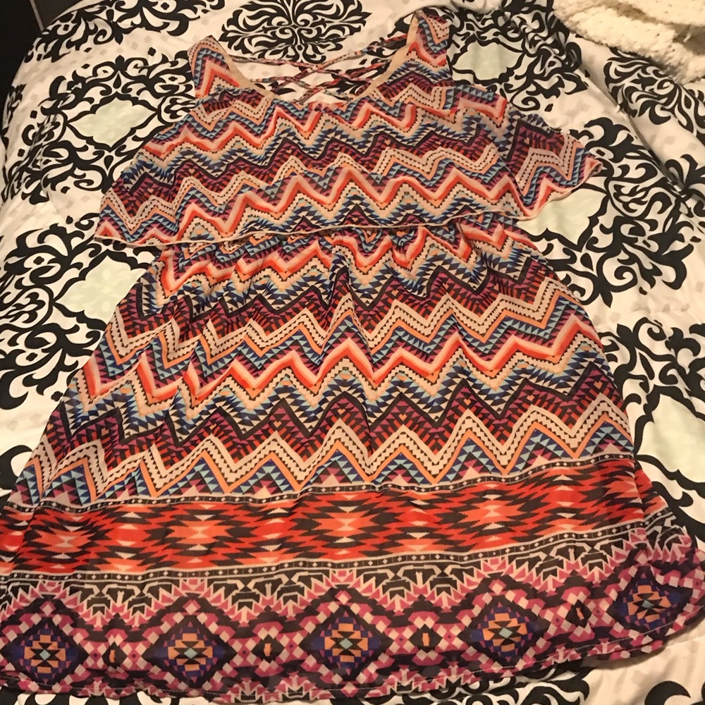 Multi colored dress